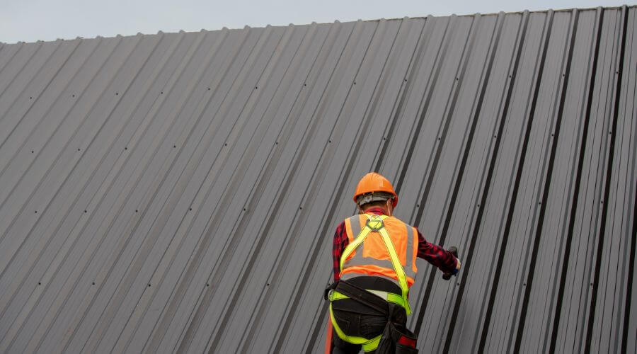 Professional metal roof installation in Fulton, TX